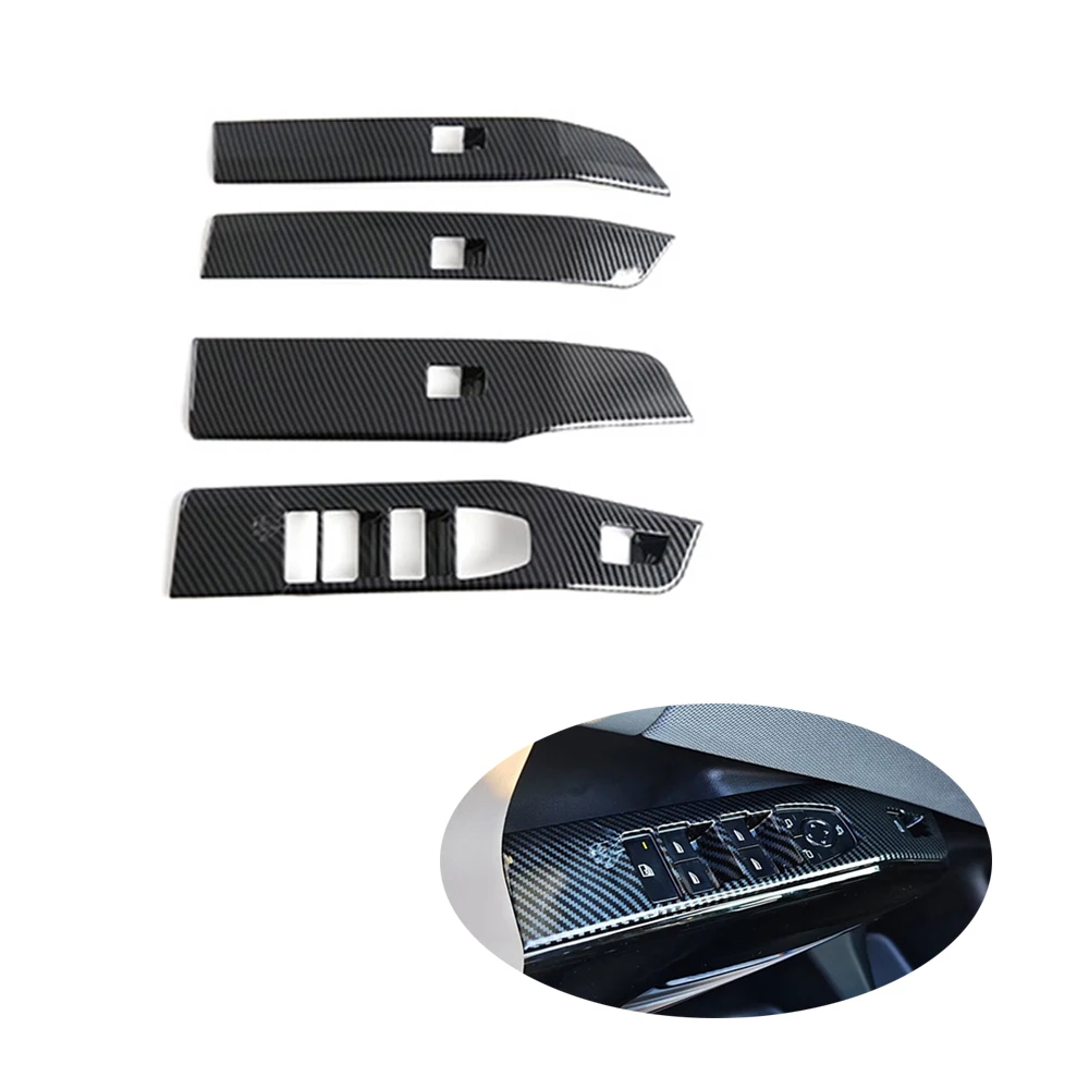

Car Window Lift Panel Sticker Compatible with BMW X3 2025,Window Lift Switch Panel Decoration Cover