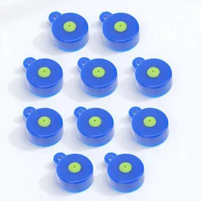 

10pcs Bottle Caps Shooting Target Outdoor Training Abs Silicone Reusable Supplies Portable Range Exercise Hanging Accessories
