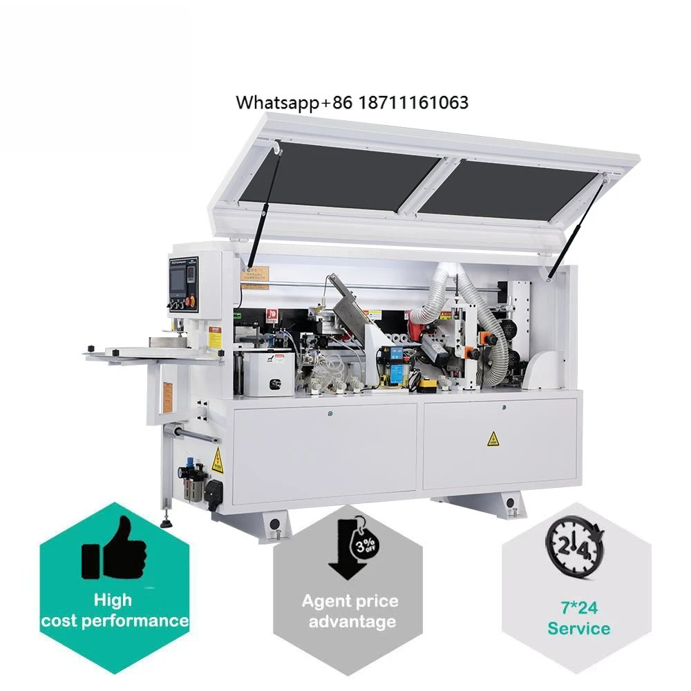 Reliable Quality Wholesale Wood Automatic Edge Banding Machine 4 Functions Automatic Edge Bander with Buffing