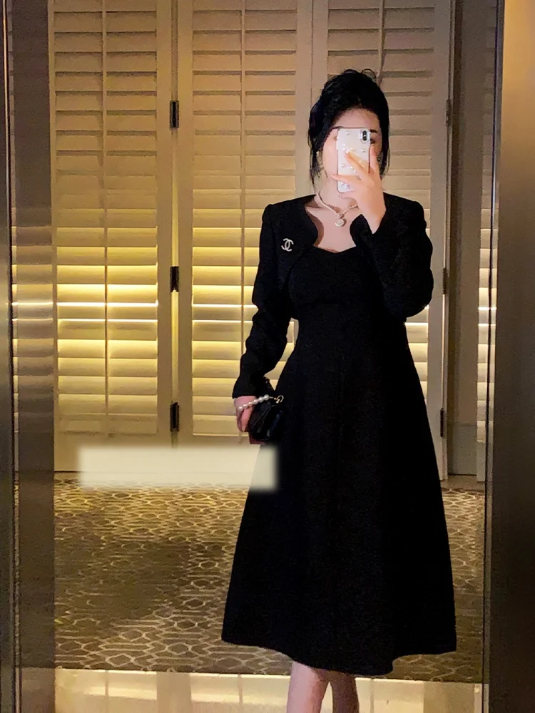 

Elegant plus Size Women's Commute Style Jacket with Strap Long Skirt Two Piece Set High Waist V Neck Polyester Fiber