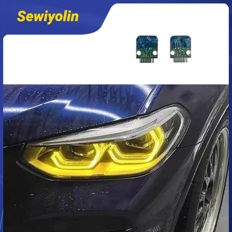 

Car Accessories CSL Yellow LED DRL for BMW F97 X3M F98 X4M G01 X3 CSL YELLOW HEADLIGHT DRL MODULE UPGRADE (2018-2021 LED ONLY)