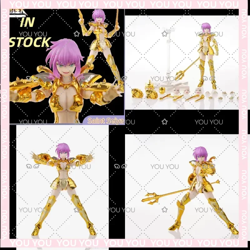 Figura de acción de Saint Seiya Myth Cloth EX, Libra Femenina, Contrato Sagrado de Cristal, Caballeros del Zodíaco