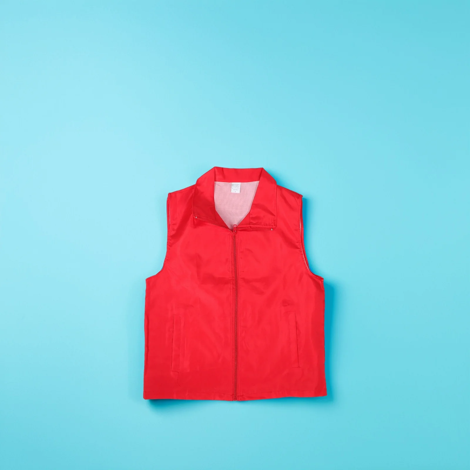 

Charity Event Work Shirt Volunteer Vest for Women Red Polyester Uniform Suitable Various Activities Scenarios Team Style