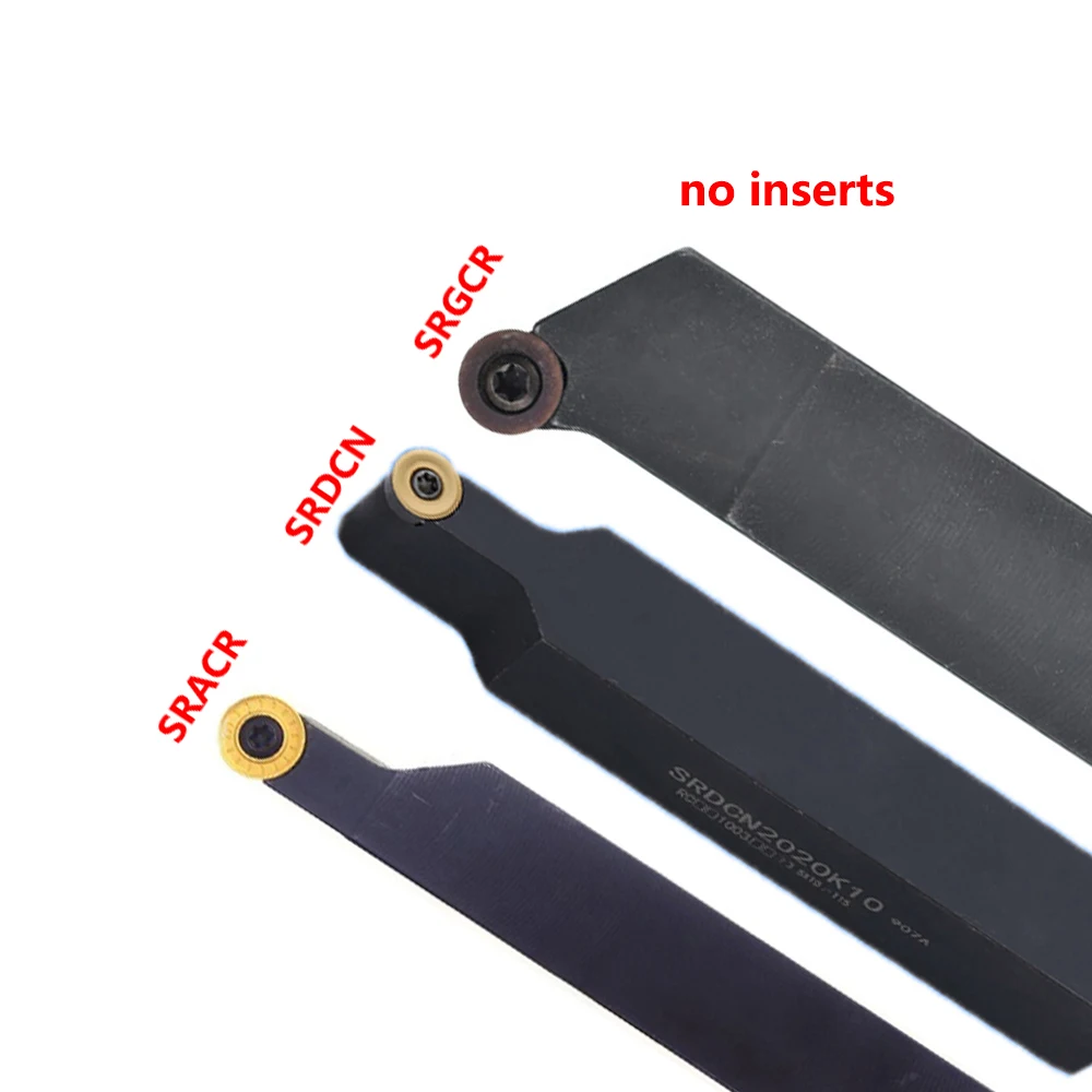 OYYU SRAPR SRDPN SRGPR External Turning Tool Holder S-Type CNC Cutting Bar for RPMT10T3 RPMT1204 Round Carbide Inserts 12-25mm