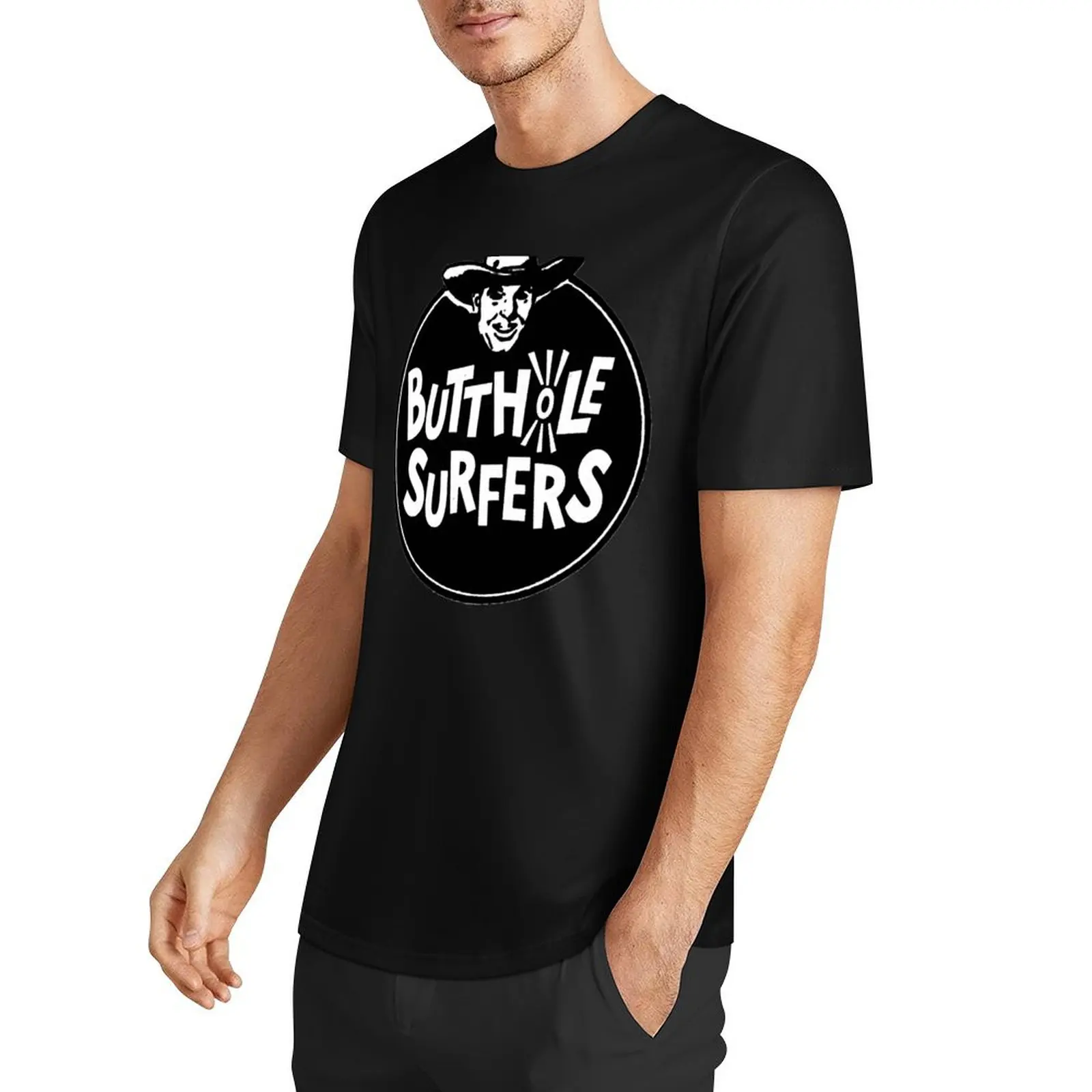 butthole surfers T-Shirt kawaii clothes oversized graphic tee customs design your own Short sleeve tee mens designer clothes