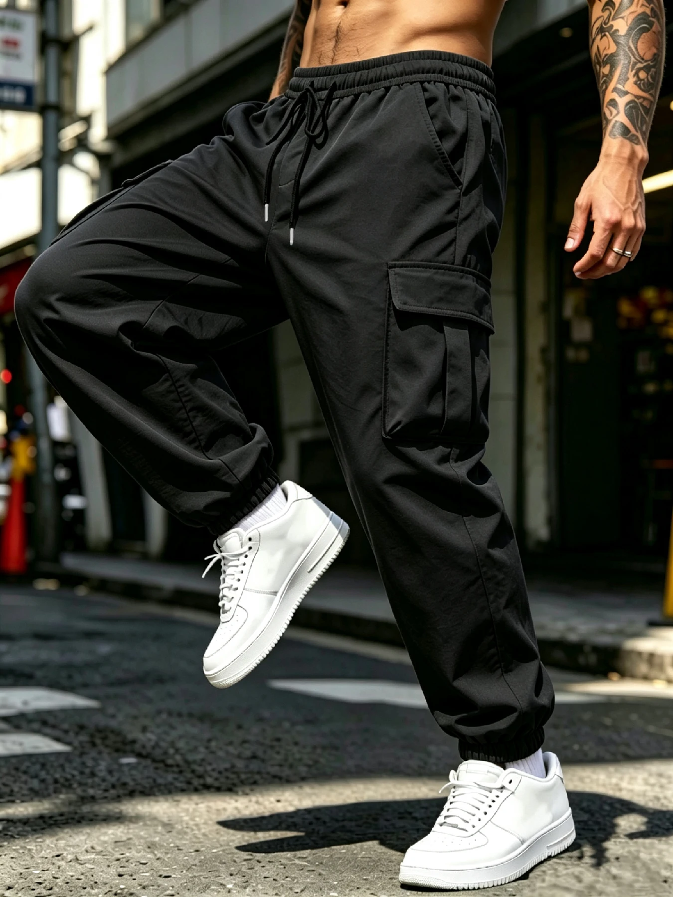 Cargo Jogger Pants - 남성용 카고 조거 팬츠 | 멀티