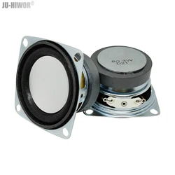 8Ohm 3W 53MM 52mm 2inch Square Loudspeaker 45mm External Magnetic Speaker Foam Edge Silver Pot Bottom Height 25mm