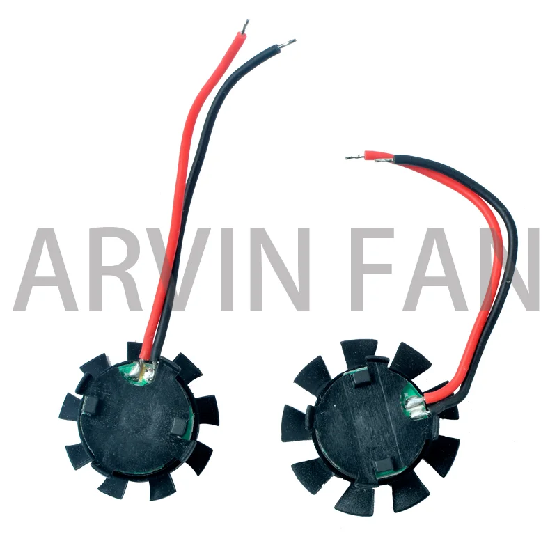 Original DC9V 12V Diameter 18mm 21mm Miniature Fan Blade Cooling Fan Suitable For Automotive LED Lights