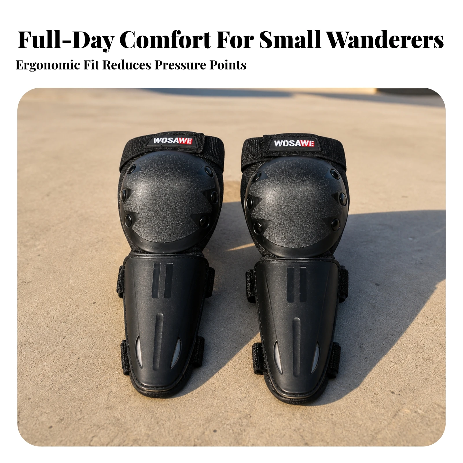 Knee Guard Hard - Knee Pads Hard-Shell Knee and Shin