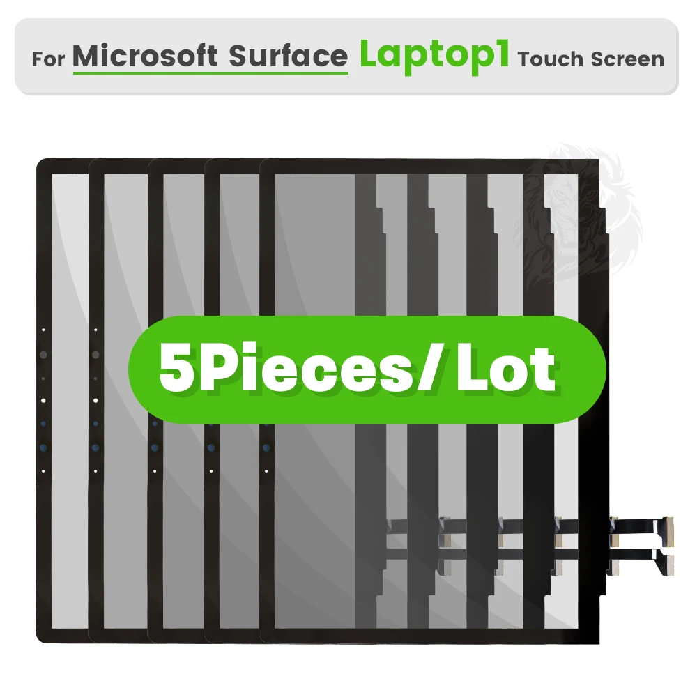 5Pcs Original For Microsoft Surface Laptop 1769 1782 Touch Screen Digitizer Assembly For Surface Laptop 1/2 Touch Replacement