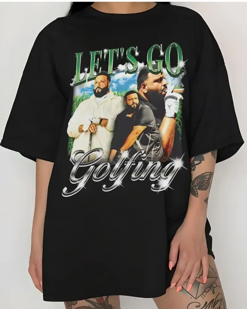 HOT TREND Let''s Go Golfing Dj Khaled T-shirt, God Did Shirt, Unisex Crewneck