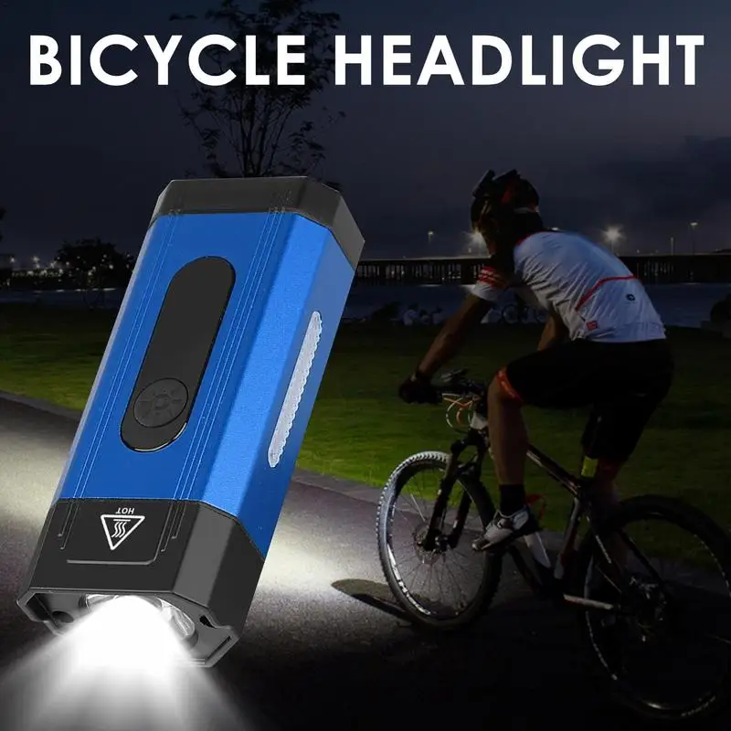 Bicycle Front Light 800 Lumen Front Bikes Light With 4 Light Modes Large-Angle Illumination USB Charging Bicycle Lights For