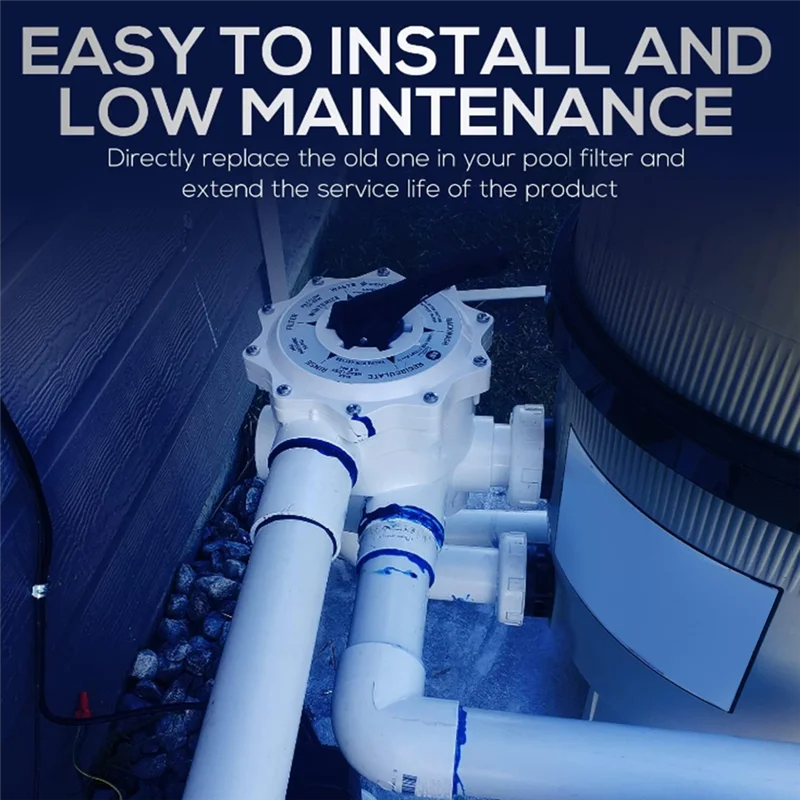 270067 2-Inch Top Valve Assembly  For Pentair Hiflow Top And Side Mount Pool/Spa Multi-Port Valves-Hot