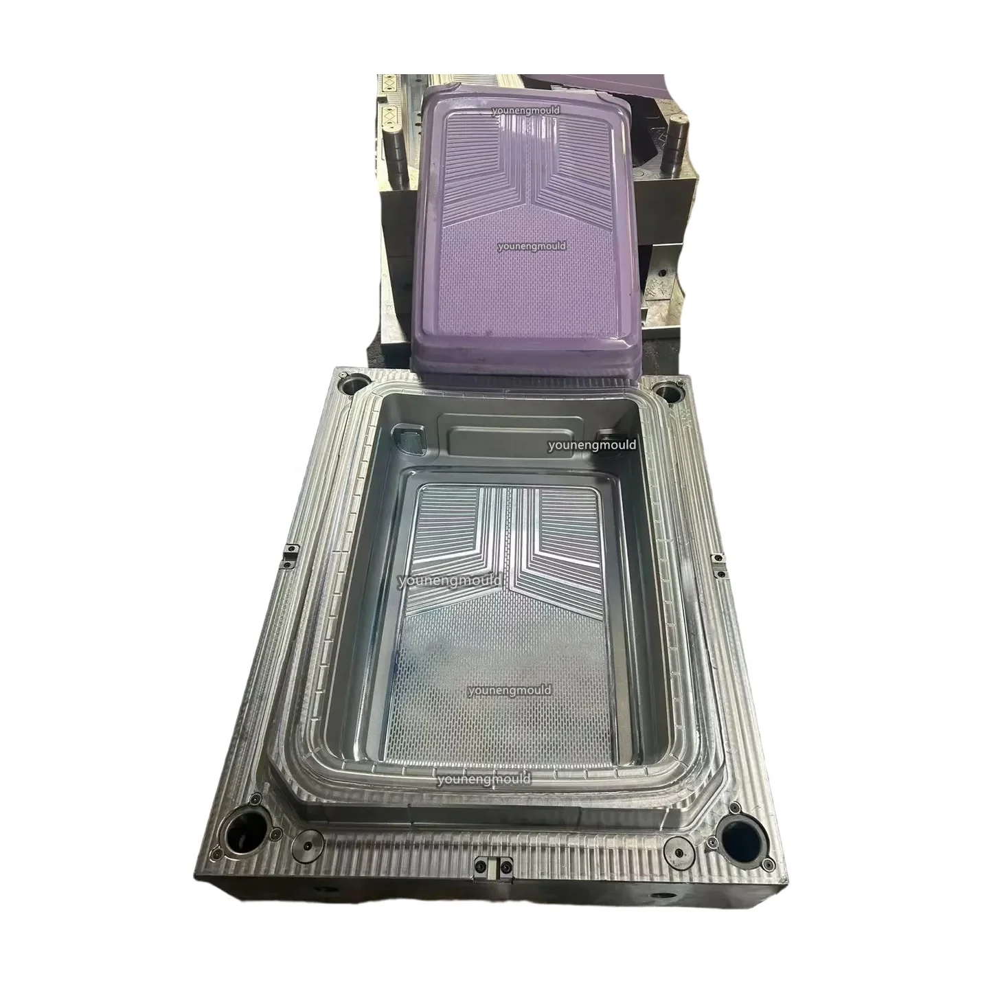 New-style trolley case, thickened travel password suitcase, men's luggage, PP injection-molded case, injection mold