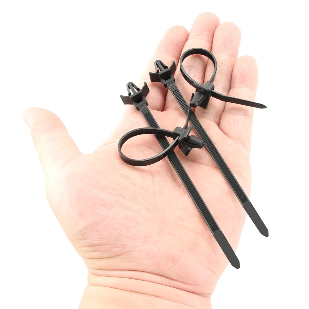 20 قطعة مركبة الذاتي أدوات ربط كابل القفل السحابة كليب لأوبل OPC أسترا J H G K شارة Corsa D B E Mokka Vectra #3