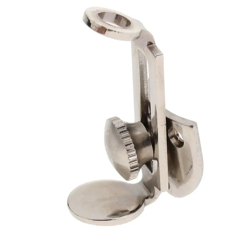 Clarinet Thumb Rest Metal Replacement Adjustable Finger Holder Clarinet Accessories Parts for Pain Relief