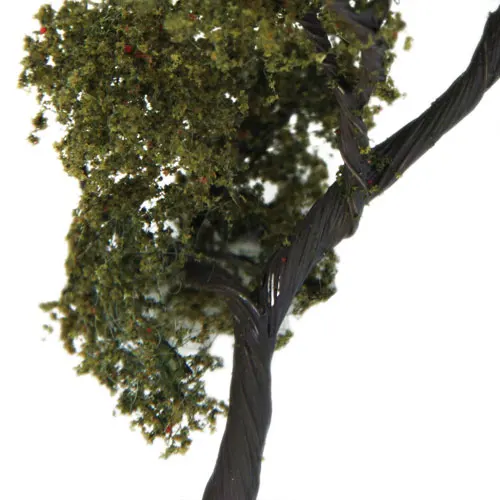 1:75 Scale DIY Ash Model Tree for Railways Railroad street and park Accessories