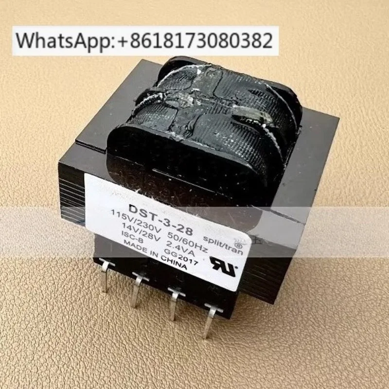 

Low Loss Signal Transformer DST-3-28 2.4VA PCB Mount For Instrumentation