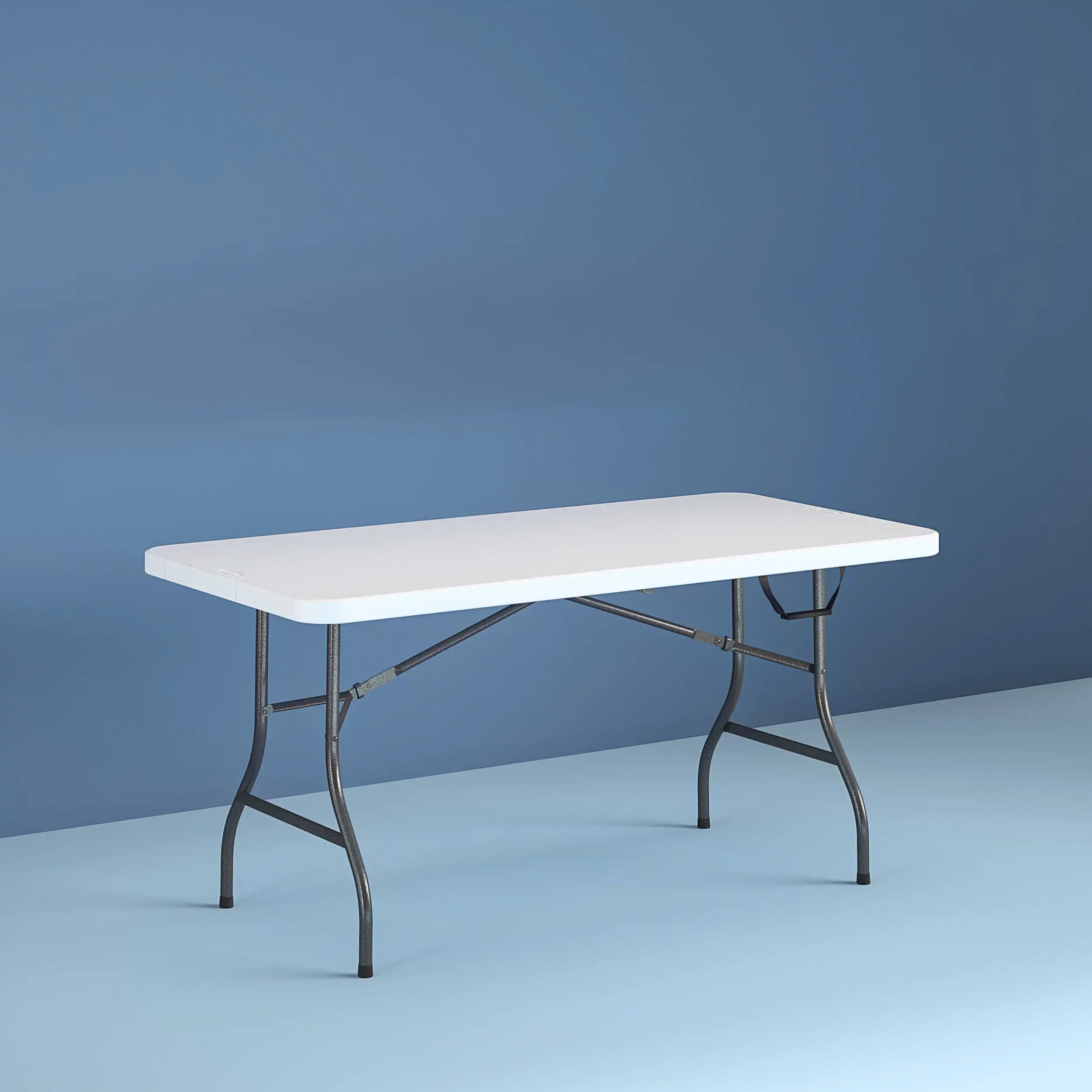 Cosco 6 Foot Premium Folding Table, White Speckle