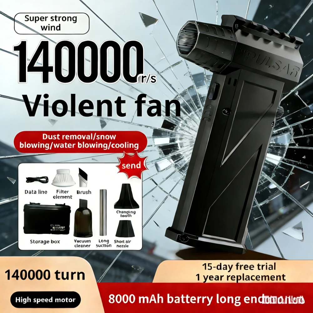

Новый портативный турбовентилятор X3 Jet Fan: мощный, многофункциональный, для удаления пыли, очистки компьютеров и других поверхностей.