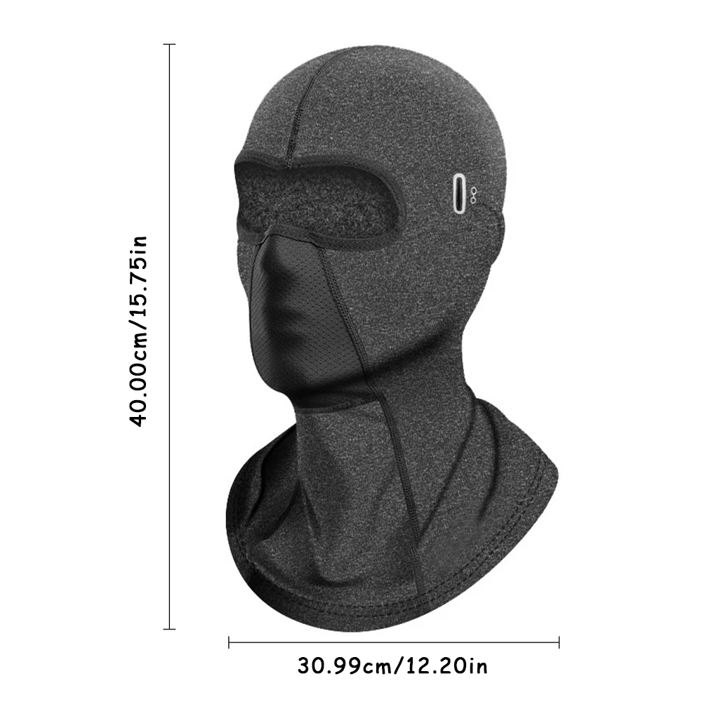 

1 шт., теплая зимняя флисовая шапка на все лицо, Балаклава, армейская тактическая лыжная велосипедная шапка с шарфом и капюшоном для спорта на открытом воздухе, маска для лица