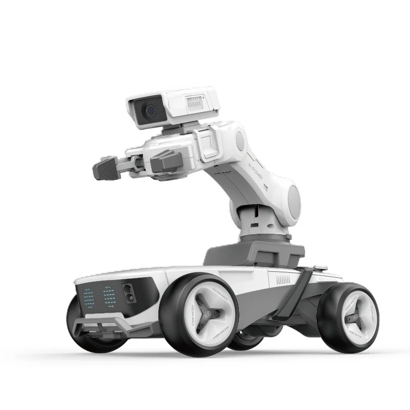 F07 programming robot, intelligent toy robotic arm FPV remote control automatic tracking and obstacle avoidance