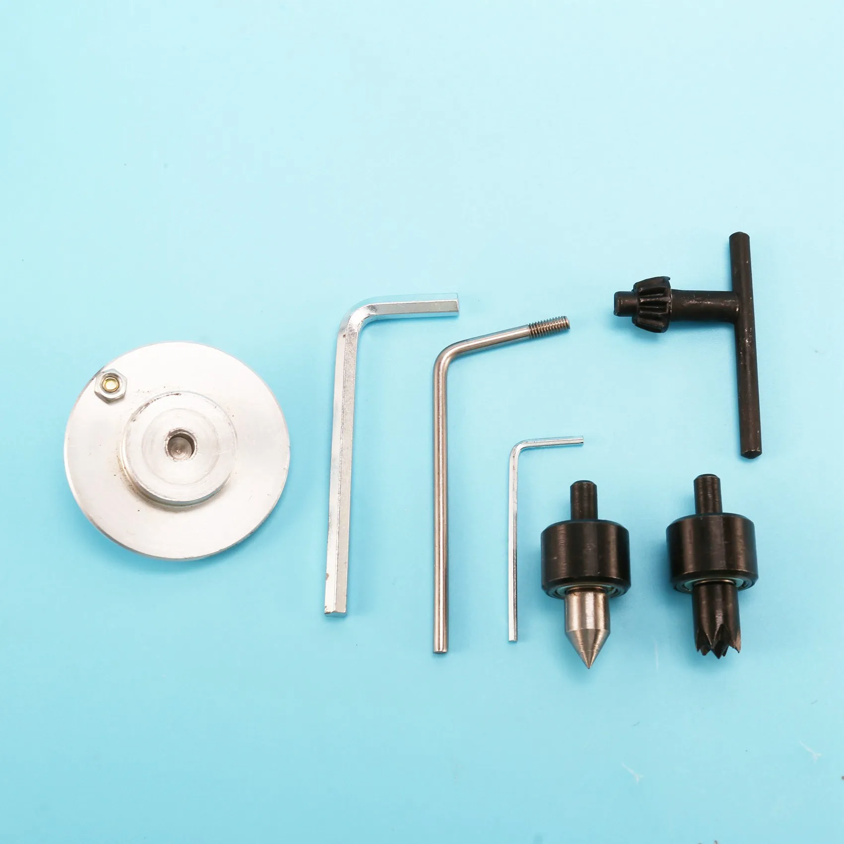 A84X-2X Multifunction Drilling Tailstock Live Center With Claw For Mini Lathe Machine Revolving Centre DIY Accessories