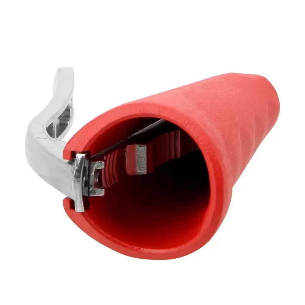 Durable Zinc Alloy Hazelnut Walnut Pliers Black Red Funnel Shape Nut Opener Sheller Almond Nut Clamp Kitchen Tools