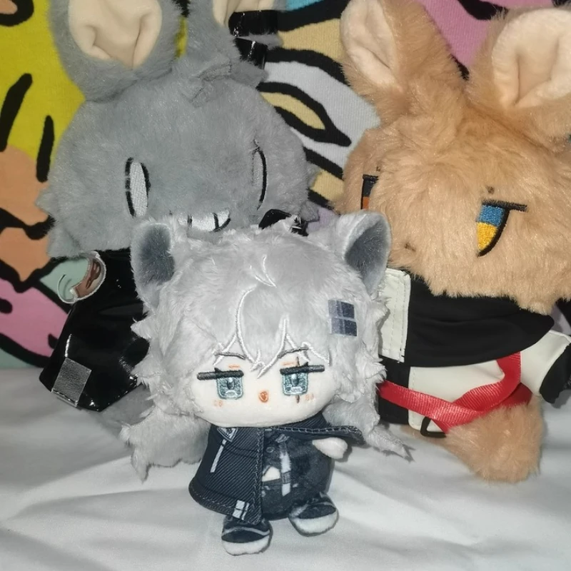 

12cm Anime Game Arknights Lappland Skadi Kawaii Cosplay Soft Cotton Dango Doll Body Cartoon Mini Toy Figure Fans Collection Gift