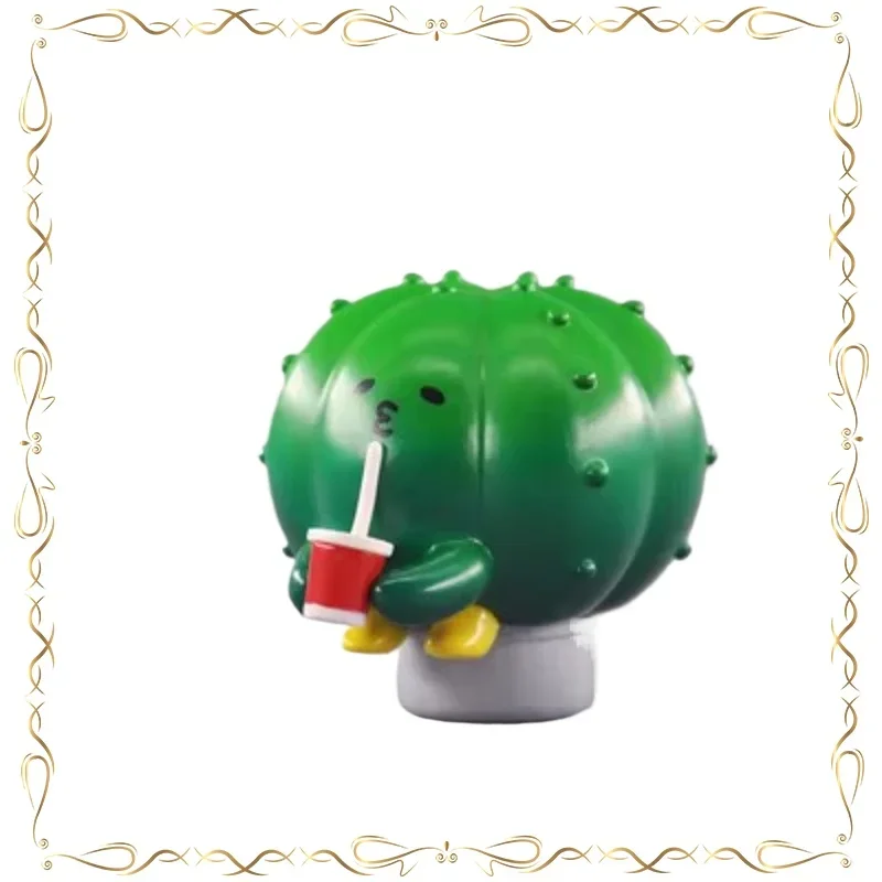 

Opuntia Dillenii Modeling Succulent Plant Kawaii Gashapon Ornament Trendy Play Action Figure Model Toys