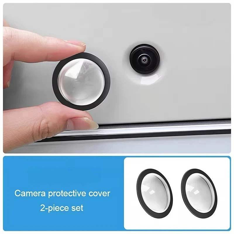 Car Camera Protective Cover Anti-Scratch Lens Hood Auto Accessories For SUV Sedan Hatchback Wagon MPV