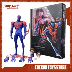 Spiderman 2099 Ct figurka w całym wszechświecie S.H.Figuarts Miguel O'Hara Spiderman Shf zabawki figurkowe dwie głowy prezent