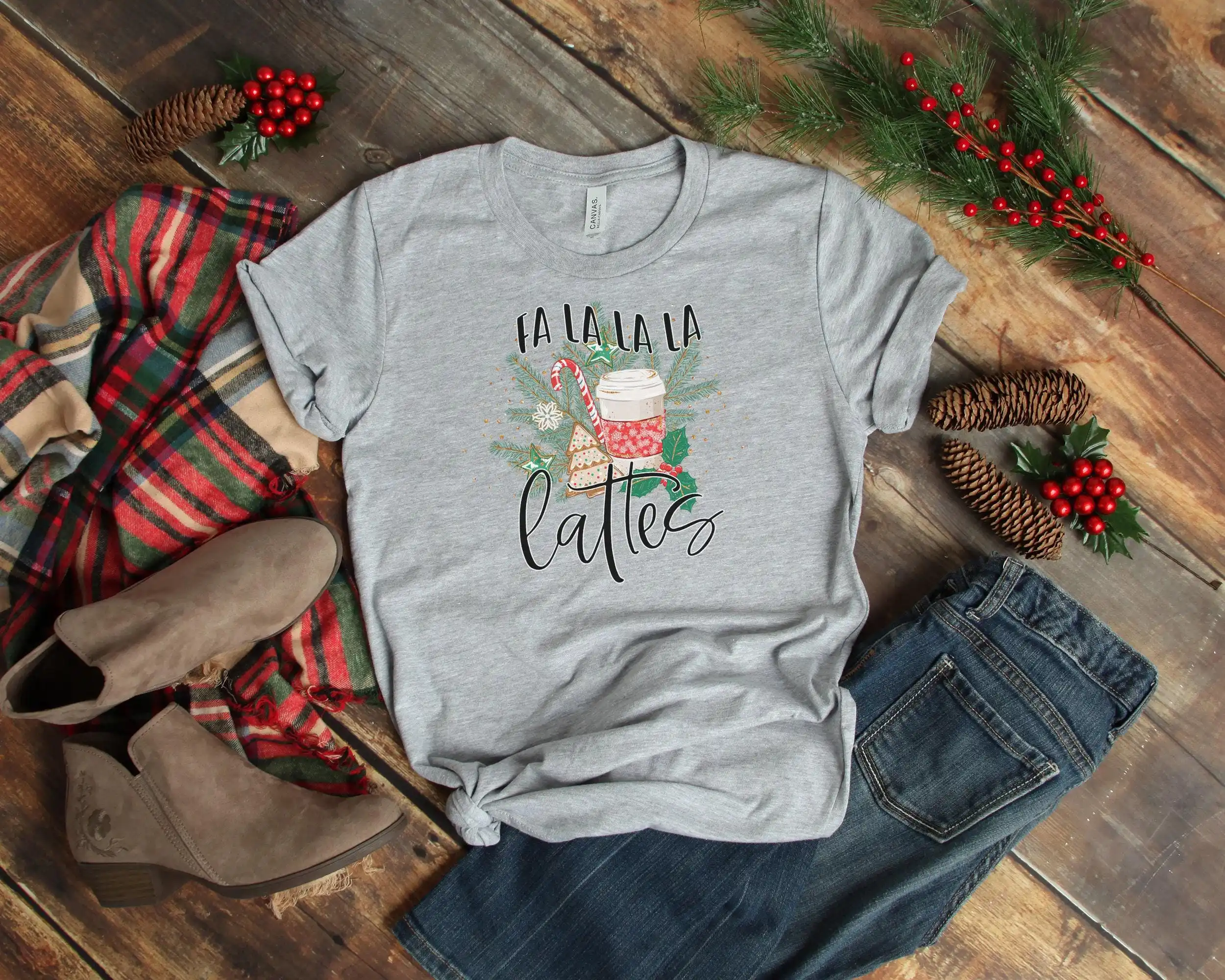 Fa La Lattes T Shir…