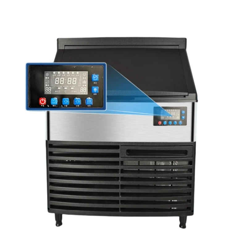 Hot Selling  Irregularly Small Granular Snowflakes Crushed Ice, Granulator Snow Ice Making Machine for Food 2025