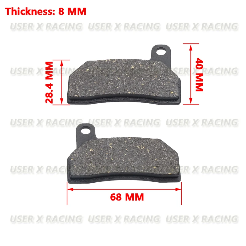 USERX Motorcycle disc brake pad Brakes Front Rear Disc Brake Pads For Scooter High quality and durability Good performance