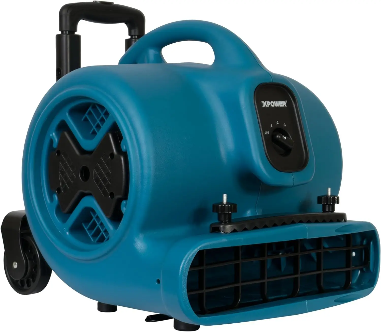 

XPOWER P-630HC Pro 1/2 HP 2800 CFM Centrifugal Air Mover, Carpet Dryer, Floor Fan, Blower, Telescopic Handle and Wheels,