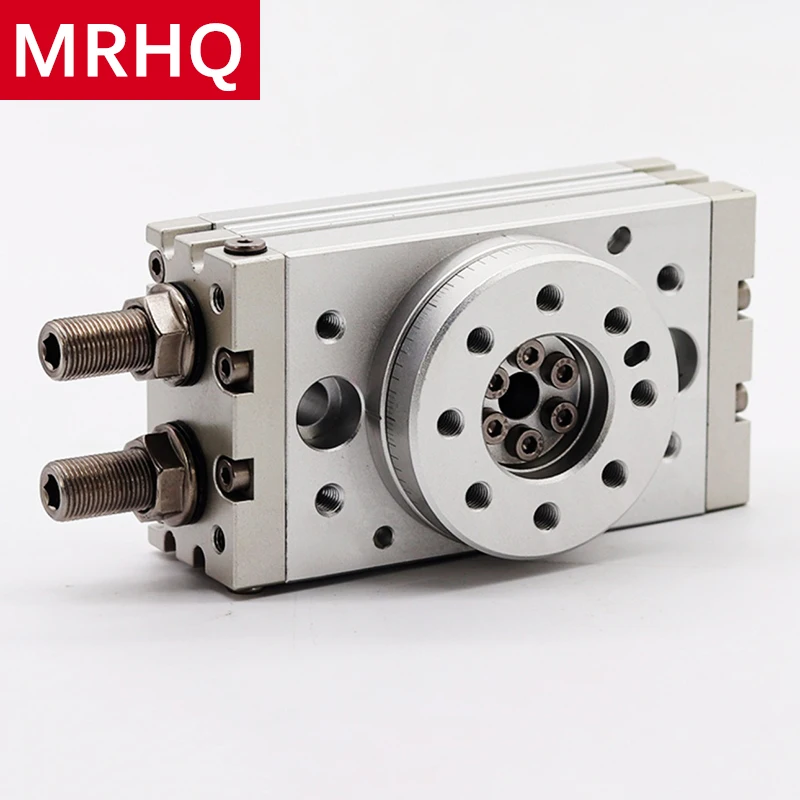 HRQ10/HRQ20/30/50A/70/100A Small Rotary Table Air Pneumatic Cylinder