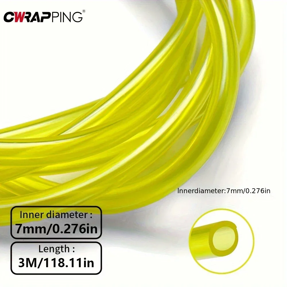 طول 3 متر اكسسوارات حوض السمك للدراجات النارية أنبوب البنزين الكبار سلسلة خرطوم الوقود ضاغط المتوسع الانتهازي خط الفرامل