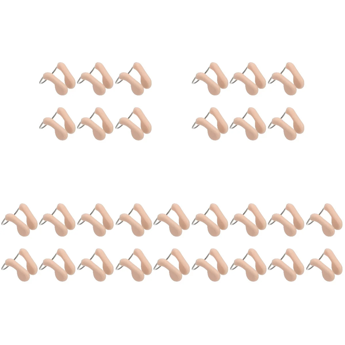 5 stks 5 Pack Zwemmen Accessoires Neusklem Neusplug Stekkers voor Pads Zwembad Zwembaden en Anti Duik Protector Shirt Sto