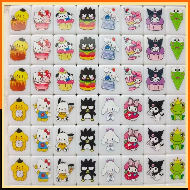 64+1 Blocks Sanrio Hello Kitty Seaside Escape Mahjong Game TikTok Popular Game Relax Time Double Play Party Fascinating Fun Game