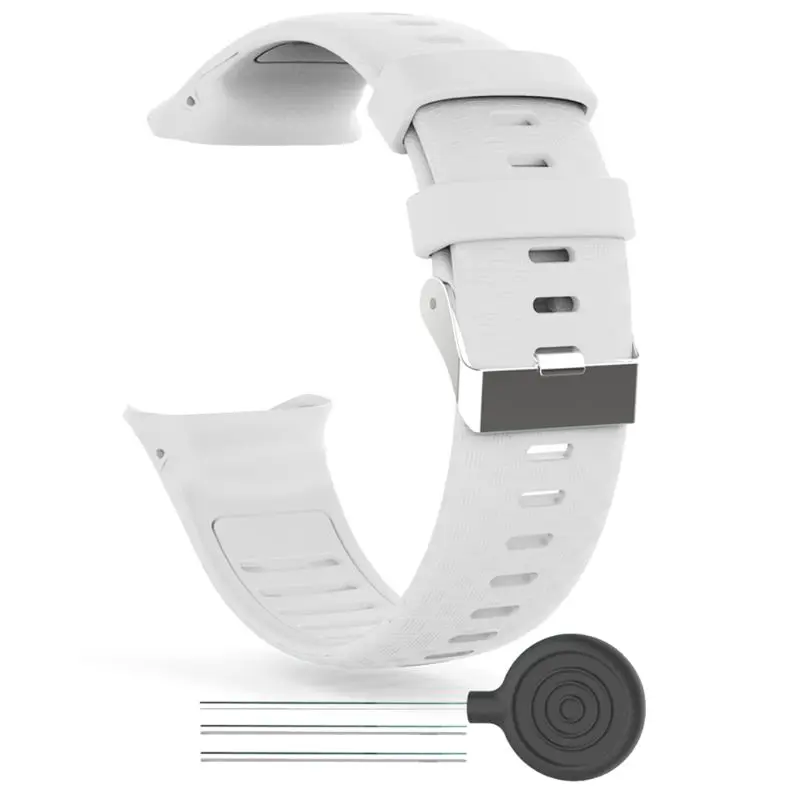 Silica Band Suitable for POLAR V Smartwatch Wrist Strap Loop Bracelet Replacement Waterproof Belt Anti-scratch Dropship