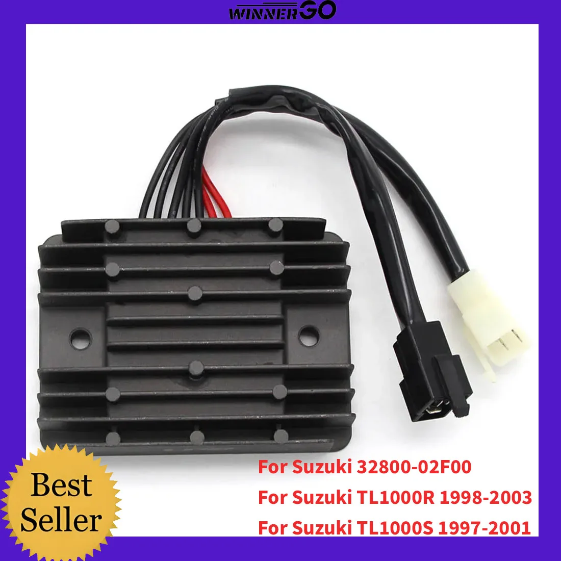 

Motorcycle Voltage Regulator Rectifier for Suzuki TL1000R TL 1000R TL1000S TL 1000S 32800-02F00 Motorbike Accessories