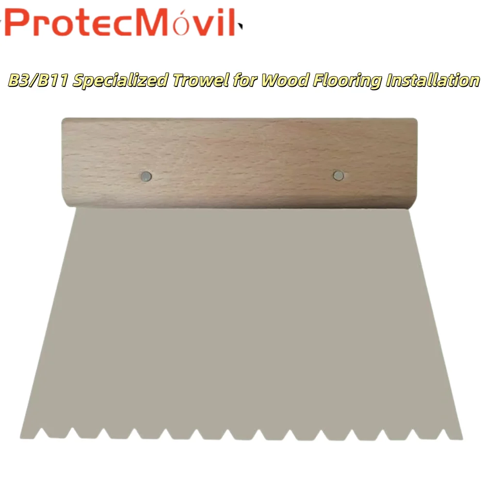 

Мастерок из нержавеющей стали для клея пятнистого пола - инструмент для разбрасывания B3 B11 для инженерных деревянных полов, полная установка