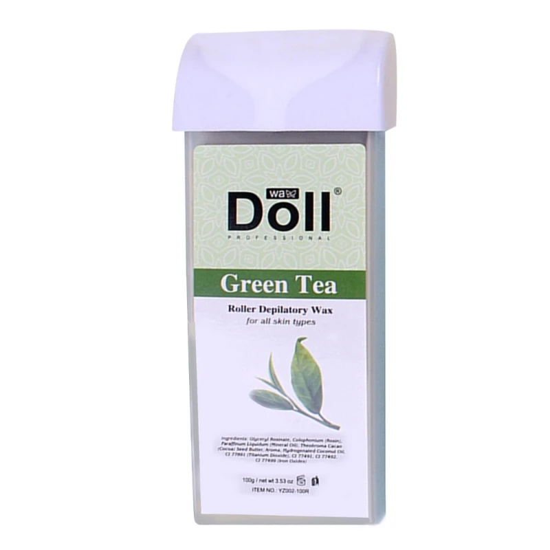 خرطوشة إزالة الشعر بالشمع كريم شمع لازالة الشعر الطبيعي مزيل شعر الجسم الطبيعي بكرة تسخين شمع للنساء والرجال 918D