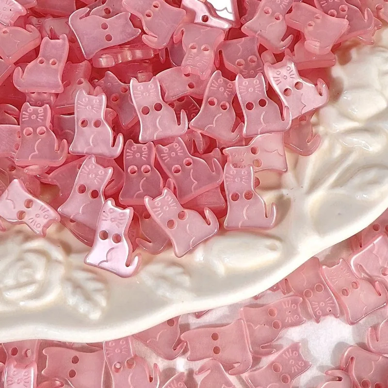 

20Pcs Special-shaped Cute Cat Buttons, Sewing Baby Clothes DIY Handmade Card Covers, Mobile Phone Cases, Decorative Accessories