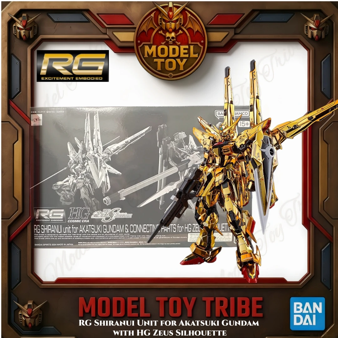 Model Kit Zeus - Oryginalny japoński model anime Gundam RG