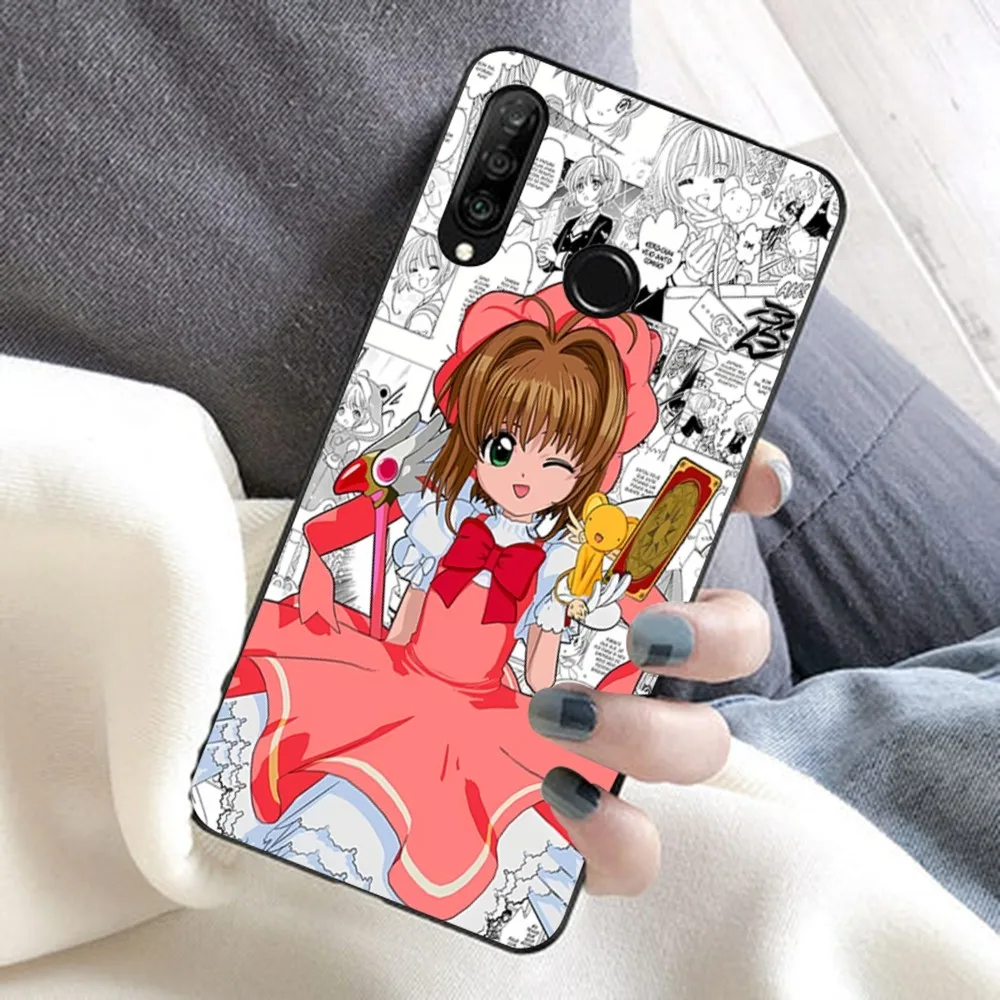 CardCaptor Sakura Anime Phone Case For Huawei Honor 10 Lite 9 20 7A 9X 30 50 60 70 Pro Plus Soft Silicone Cover