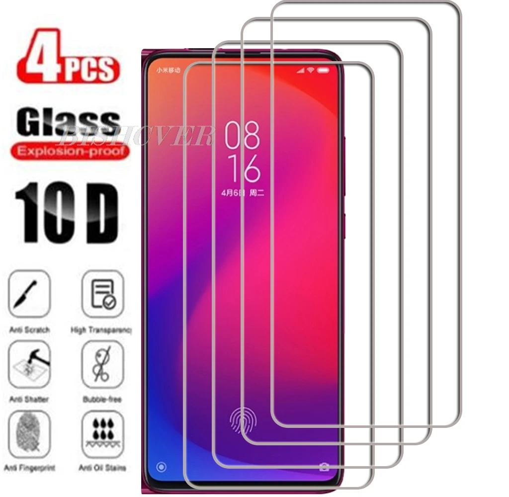 4Pcs Tempered Glass…