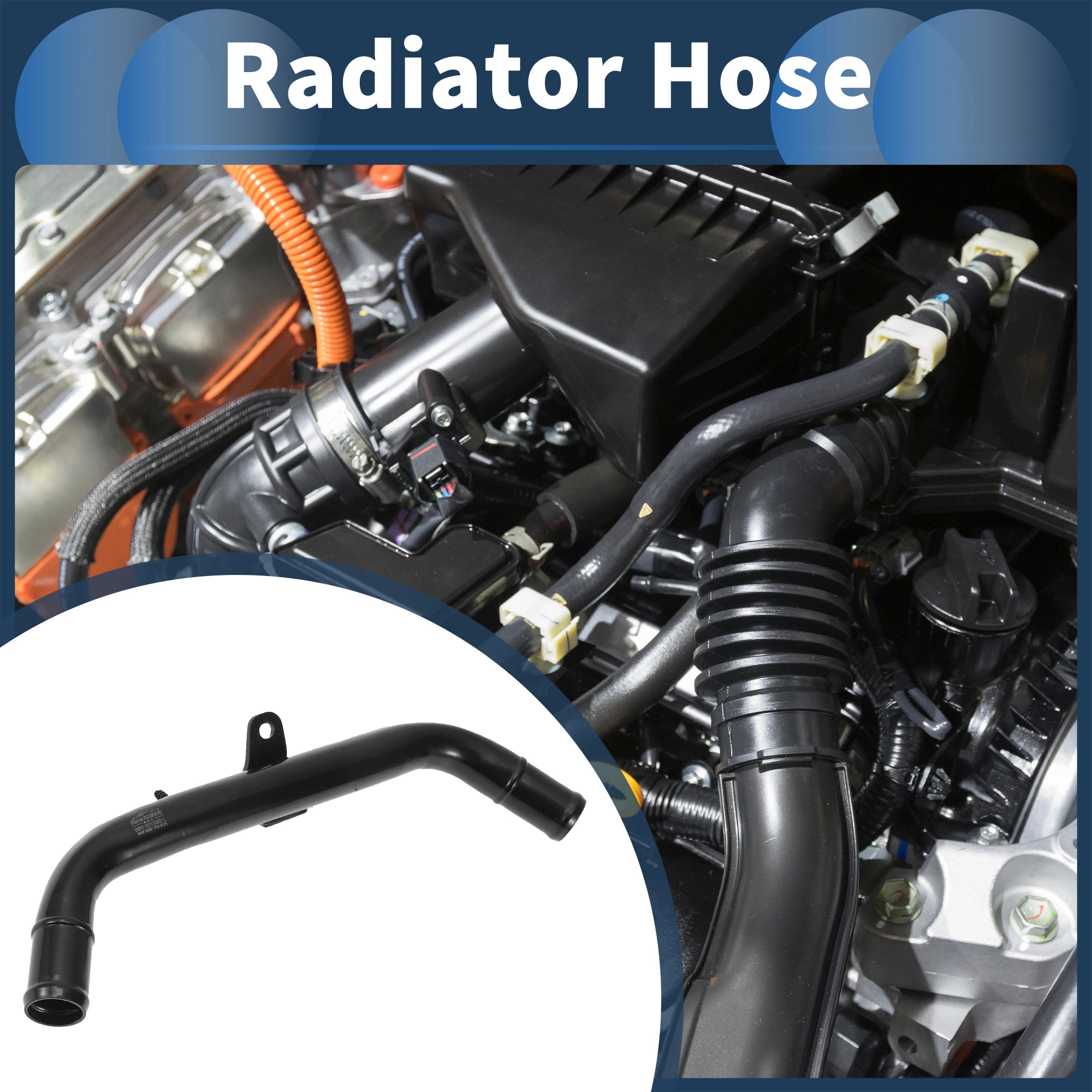 

X Autohaux Автоматический шланг радиатора Шланг обогревателя No 06D 121065 L для Audi A4 B7 (8EC) 2,0 TFSI седан 2006-2008 1 шт. труба охлаждающей жидкости