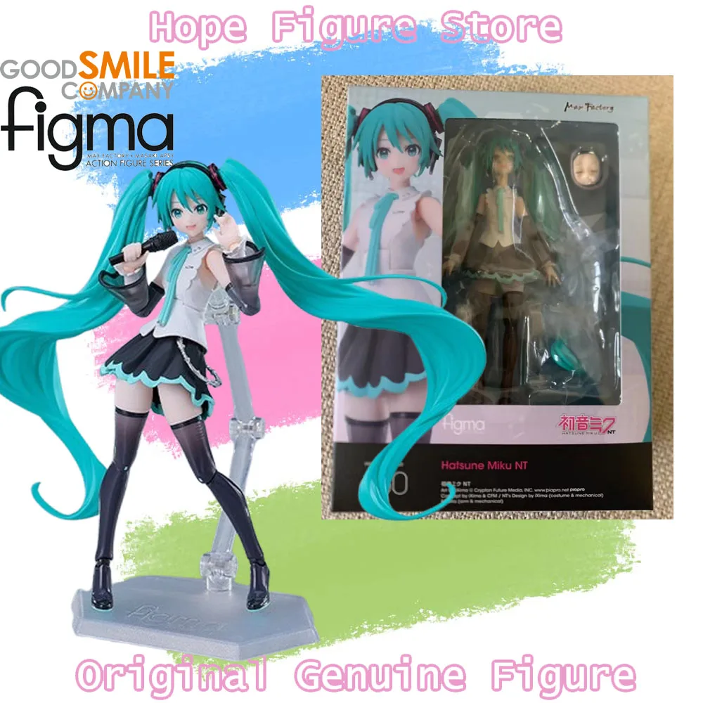 

In Stock Genuine Good Smile Figma HATSUNE MIKU NT Figure Anime Action Model Toy